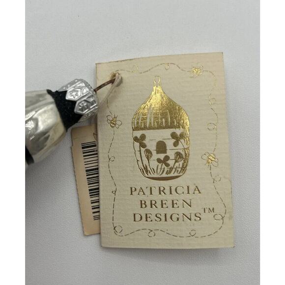 Vintage 1998 Patricia Breen Blown Glass Champagne Bottle Ornament PB194 - Picture 3 of 4